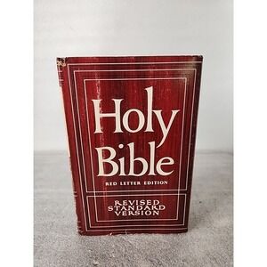 The Holy Bible Revised Standard Version 1952 Thomas Nelson Red Letter Edition